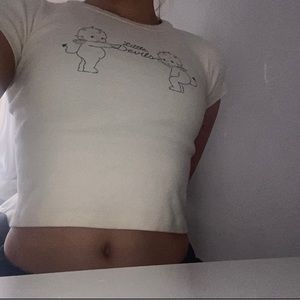 Brandy Melville “Little Devils” Baby Tee